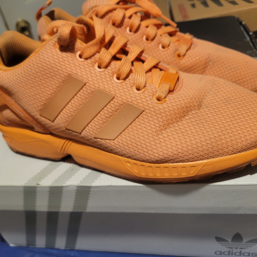 Adidas Men's Orange Sneakers